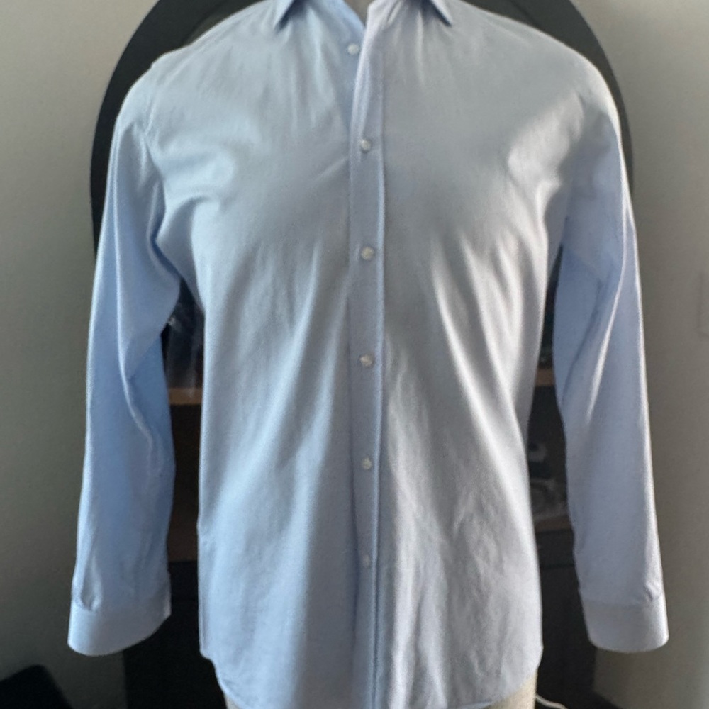 HUGO Light Blue Men's Dress Shirt